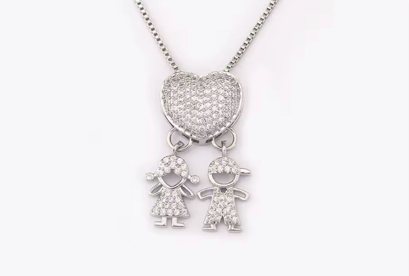 Silver Boy + Girl