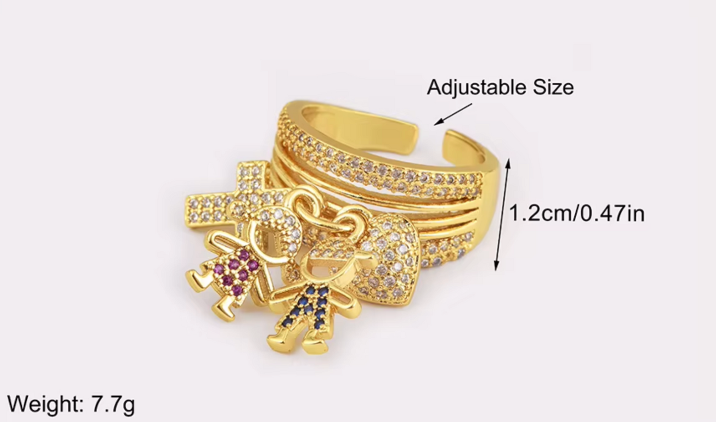 Boy + Girl Ring