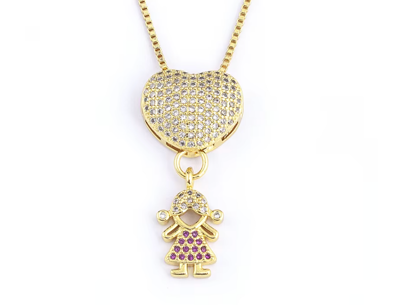 Gold 1 Pink Girl
