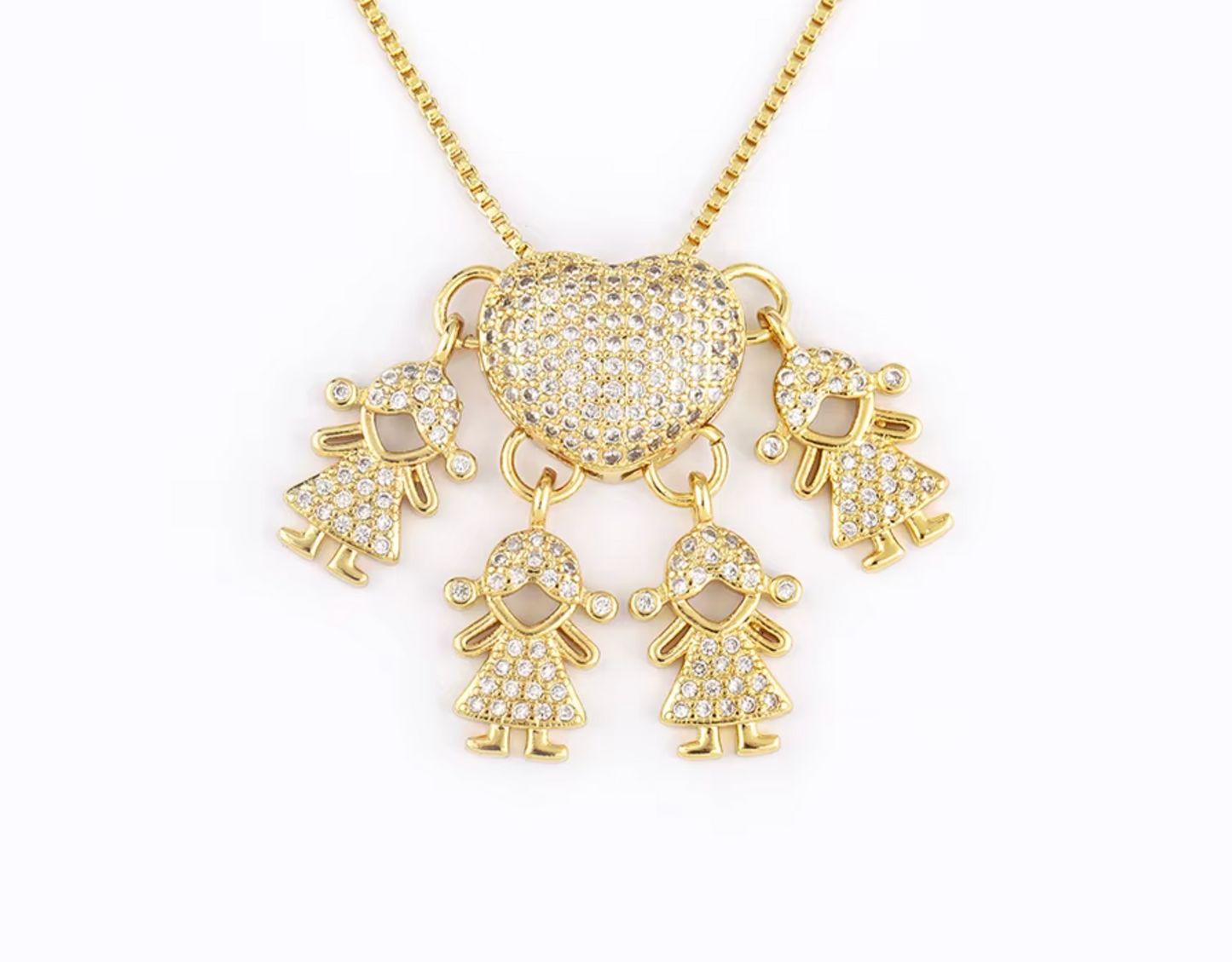 Gold 4 Girls Necklace