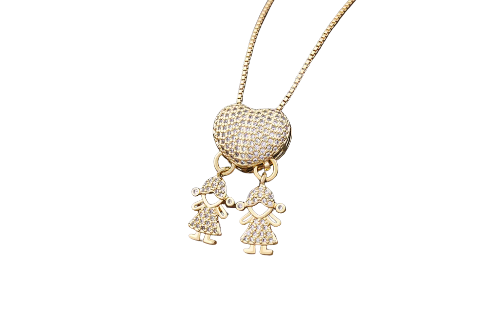 Gold 2 Gold Girls Necklace