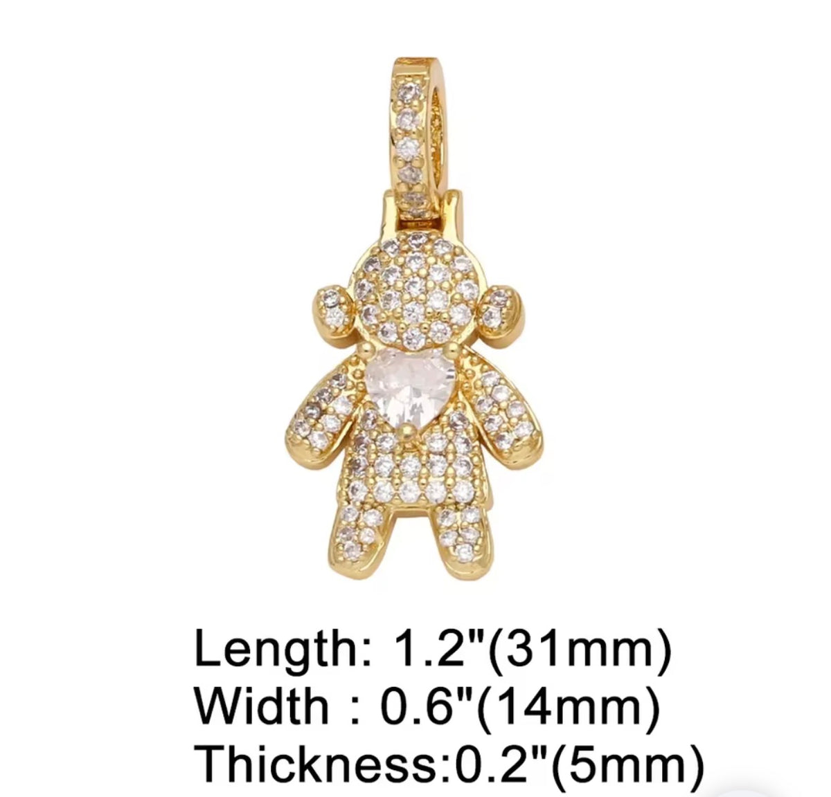 Heartstrings Necklace (2 Girls 1 Boy)